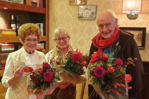 PvdA Hattem viert jubileum van drie leden