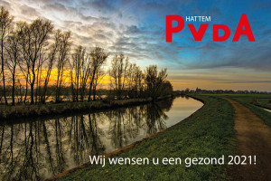 PvdA Hattem wenst u een gezond 2021!