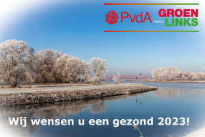 Wij, PvdA en Groen Links Hattem, wensen iedereen een gezond 2023